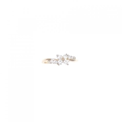 Nhẫn kim cương hoa K18PG 0.30CT 673079