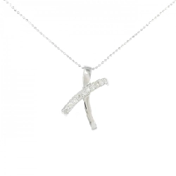 K18WG Dây chuyền kim cương 0.18CT - Hàng hiệu Chính hãng