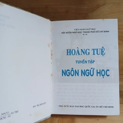 HOÀNG TUỆ Tuyển Tập Ngôn Ngữ Học 305178