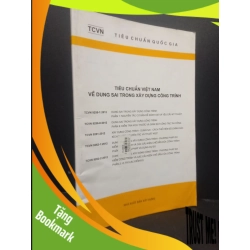 (TẶNG BOOKMARK) Tiêu chuẩn Việt Nam về dung sai trong xây dựng công trình mới 80% bẩn 2019 RBK2405 Tiểu chuẩn quốc gia SÁCH GIÁO TRÌNH, CHUYÊN MÔN