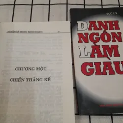 2 Qu. Cẩm nang kinh doanh: Danh Ngôn làm giàu & 36 Kế KinH Doanh. ĐỨC UY -NGUYÊN QUÂN 775931