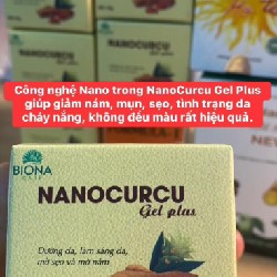 Kem dưỡng Nano Curcu Gel Plus dưỡng ẩm, mờ sẹo nám - Viện Hàn Lâm KH&CN Việt Nam 10016