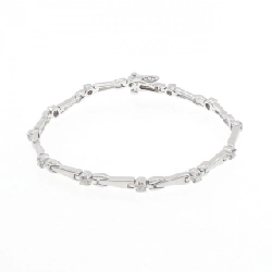 K14WG Vòng tay kim cương - Hàng hiệu Authentic 873113