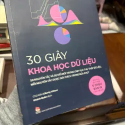 30 Giây Khoa Học Dữ Liệu – Liberty Vittert- K2 996339