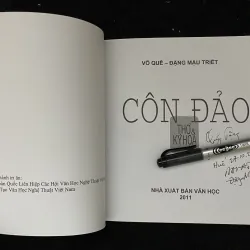 Côn Đảo - Thơ và Ký hoạ  (Võ Quê và họa sĩ Đặng Mậu Triết) có chữ ký  1024296