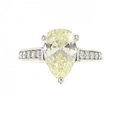 Nhẫn kim cương PT900 2.010CT LY VS1 hình giọt nước - Hàng hiệu Authentic 874968