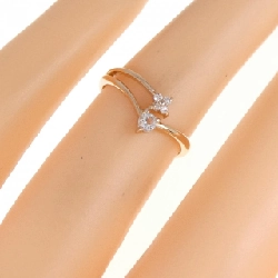 Nhẫn Topaz Trắng K18PG 672567