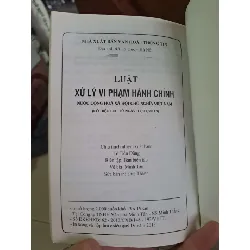 Luật xử lý vi phạm hành chính LỊCH SỬ - CHÍNH TRỊ - TRIẾT HỌC HCM1008 577225