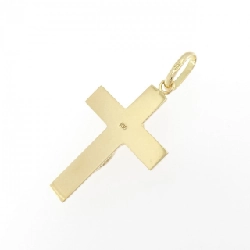 K18YG Mặt dây chuyền hình chữ thập - Hàng hiệu Chính hãng 865809