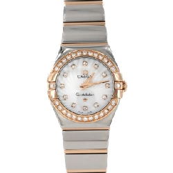 Đồng hồ Omega Constellation Polished RG Combi/D･12P 123.25.24.60.55.006 SSxPG Quartz - Hàng hiệu Chính hãng