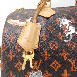 Túi xách Boston Louis Vuitton Catgram Speedy Bandoulière 30cm M44401 615004