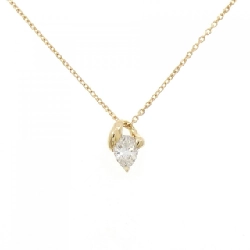 K18YG Dây chuyền kim cương 0.508CT - Hàng hiệu Chính hãng