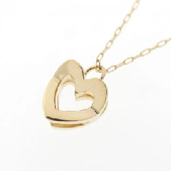 K18YG Dây chuyền hình trái tim - Hàng hiệu Chính hãng 860541
