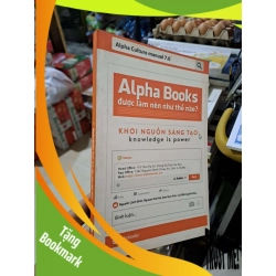 (TẶNG BOOKMARK) Alpha Books Được Làm Nên Như Thế Nào - Khơi Nguồn Sáng Tạo - mới 80% ố - KỸ NĂNG - RBK3012