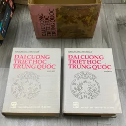 Dại cương triết học trung quốc. Bộ 2 tập có hộp. 7b4 1009355