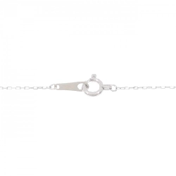 K18WG Dây chuyền ngọc trai Akoya 8.5mm - Hàng hiệu Chính hãng 857779