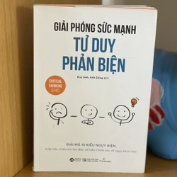 COMBO 02 SÁCH TƯ DUY PHẢN BIỆN - SUY NGHĨ NGƯỢC - còn tốt