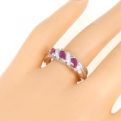 Nhẫn Ruby PT900 0.62CT - Hàng hiệu Chính hãng 847738