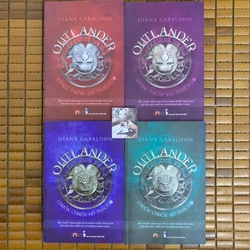 Diana Gabaldon Outlander 4 tập (Vòng tròn đá thiêng, Chuồn chuồn hổ phách)