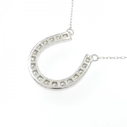 Dây chuyền kim cương hình móng ngựa PT950/PT850 0.20CT - Hàng hiệu Authentic 858546