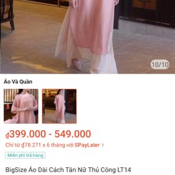 Áo dài bigsize từ 75-85 kg 185924