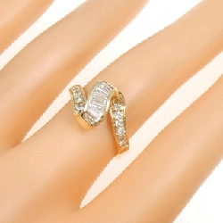 Nhẫn kim cương 750YG - Hàng hiệu Authentic 852019