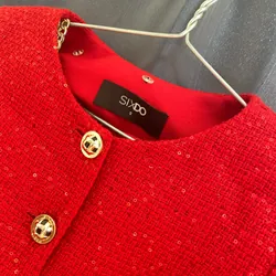 Váy dạ đỏ sixdo 728368