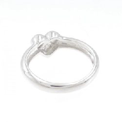 Nhẫn kim cương 750WG hình trái tim 671935