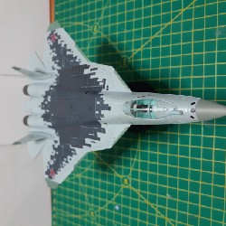 Su 57 mô hình máy bay 1/100 kim loại 6755