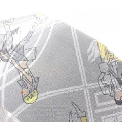 Khăn quàng cổ Hermès EX-LIBRIS LES PARISIENNE 063416S 625234