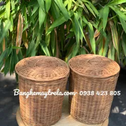 Giỏ mây tròn đụng đồ 733714