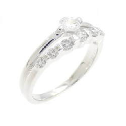 Nhẫn kim cương K18WG 0.188CT