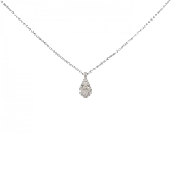 K18WG Dây chuyền kim cương - Hàng hiệu Authentic