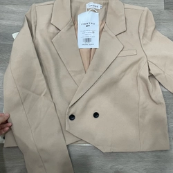 Sét bộ nữ , size S , màu nâu hàng new tag 100% 323431