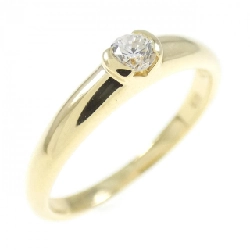 Nhẫn kim cương K18YG 0.09CT - Hàng hiệu Chính hãng