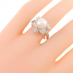 Nhẫn ngọc trai Akoya PT900 8.4mm 669736