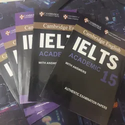 Sách Cambridge English IELTS 8,9,13,14,15 mới tinh cần bán lại