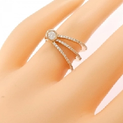 Nhẫn kim cương K18PG 0.12CT - Hàng hiệu Authentic 851032