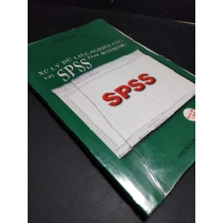 Xử lý dữ liệu nghiên cứu với SPSS for windows mới 70% bẩn bìa, ố, có chữ viết trang cuối, highlight, nhăn bìa 2002 HCM1001 Hoàng Trọng GIÁO TRÌNH, CHUYÊN MÔN 380973