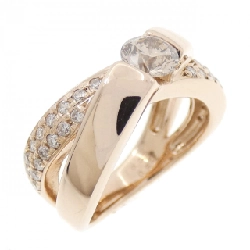 Nhẫn kim cương K18PG 0.56CT