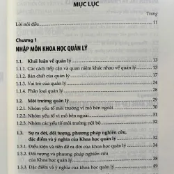GIÁO TRÌNH KHOA HỌC QUẢN LÝ ĐẠI CƯƠNG 759129