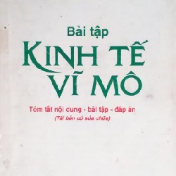 Bài tập Kinh tế Vĩ Mô 10733