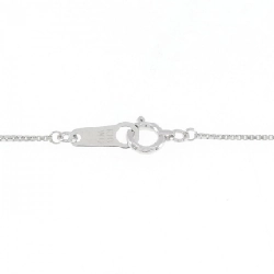 K18WG Dây chuyền kim cương hồng 0.05CT - Hàng hiệu Authentic 862293