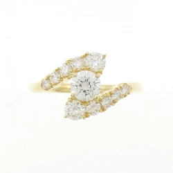 Nhẫn kim cương K18YG 0.403CT F VS2 VG - Hàng hiệu Chính hãng 879238