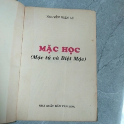 MẶC HỌC - Nguyễn Hiến Lễ 223698