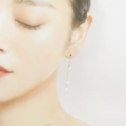 Bông tai ngọc trai Akoya - Hàng hiệu Authentic 847356