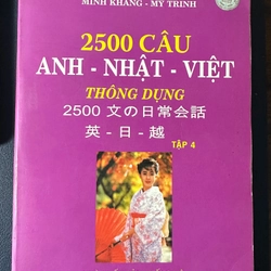 2500 câu Anh-Nhật-Việt