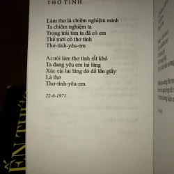 Thơ trong nhật ký - Trịnh Bửu Hoài 1025195