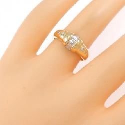 Nhẫn kim cương 750YG 0.46CT 668283