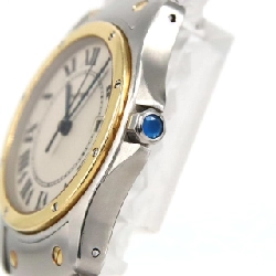 Cartier Santos Round MM Combi W20037R3 SSxYG Quartz - Hàng hiệu Authentic 873085